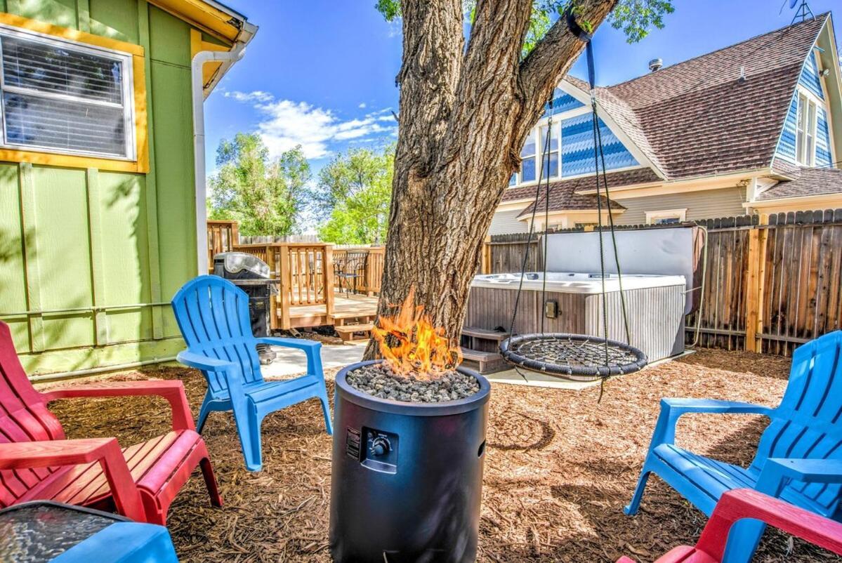 Vila The Vibrant Victorian Hot Tub & Fire Pit In Occ Colorado Springs Exteriér fotografie