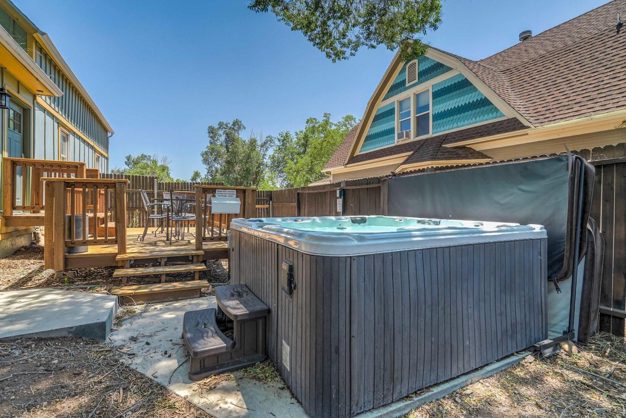 Vila The Vibrant Victorian Hot Tub & Fire Pit In Occ Colorado Springs Exteriér fotografie